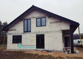 Okna Salamander BluEnergy 82mm/ 3szyby / ciepła ramka / antracyt
