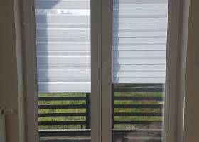 Rolety Dzień-Noc w kasecie z prowadnicami